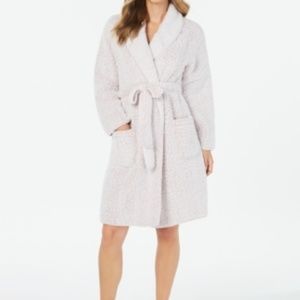 Charter Club Super Soft Faux Fur Short Wrap Robe